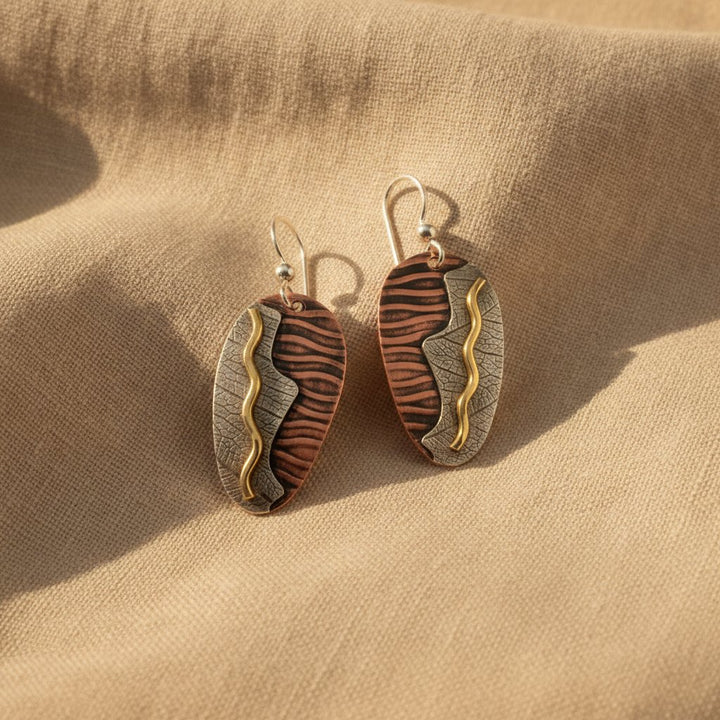Ambre Vintage Earrings