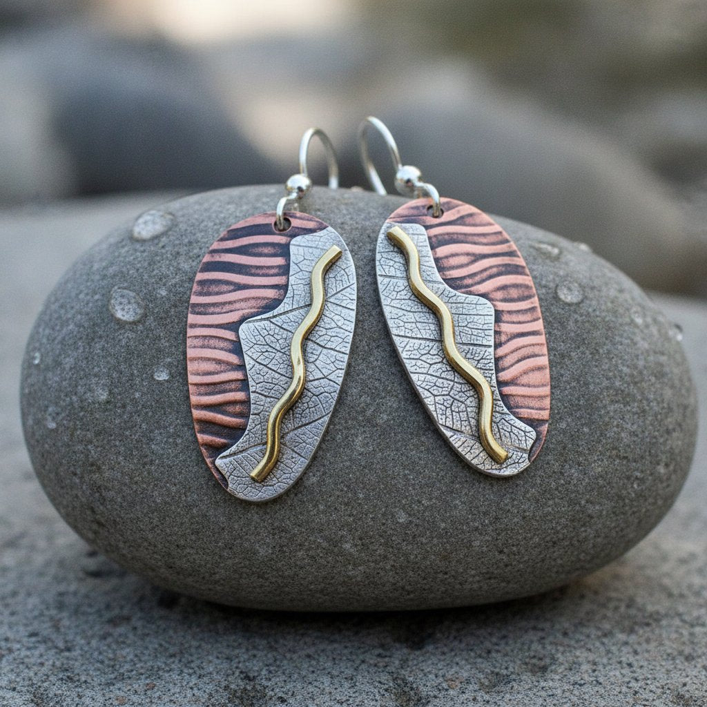 Ambre Vintage Earrings