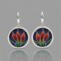 Ambre Vintage Earrings