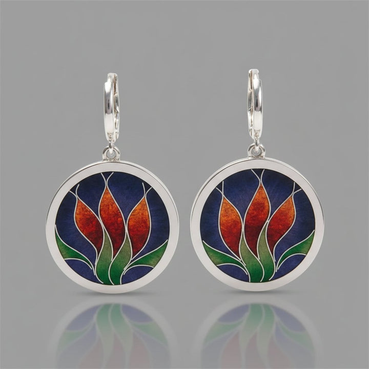 Ambre Vintage Earrings