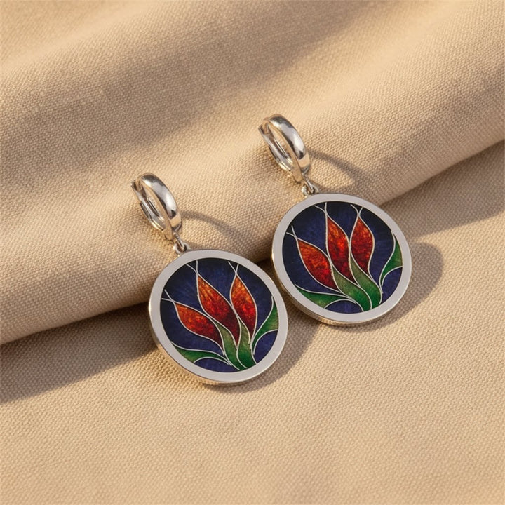 Ambre Vintage Earrings