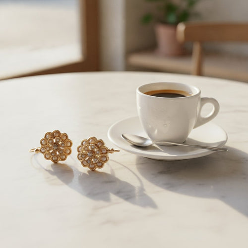 Ambre Pearl Earrings