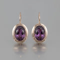Ambre Crystal Earrings