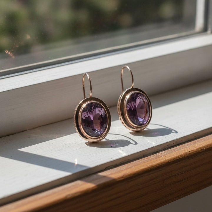 Ambre Crystal Earrings