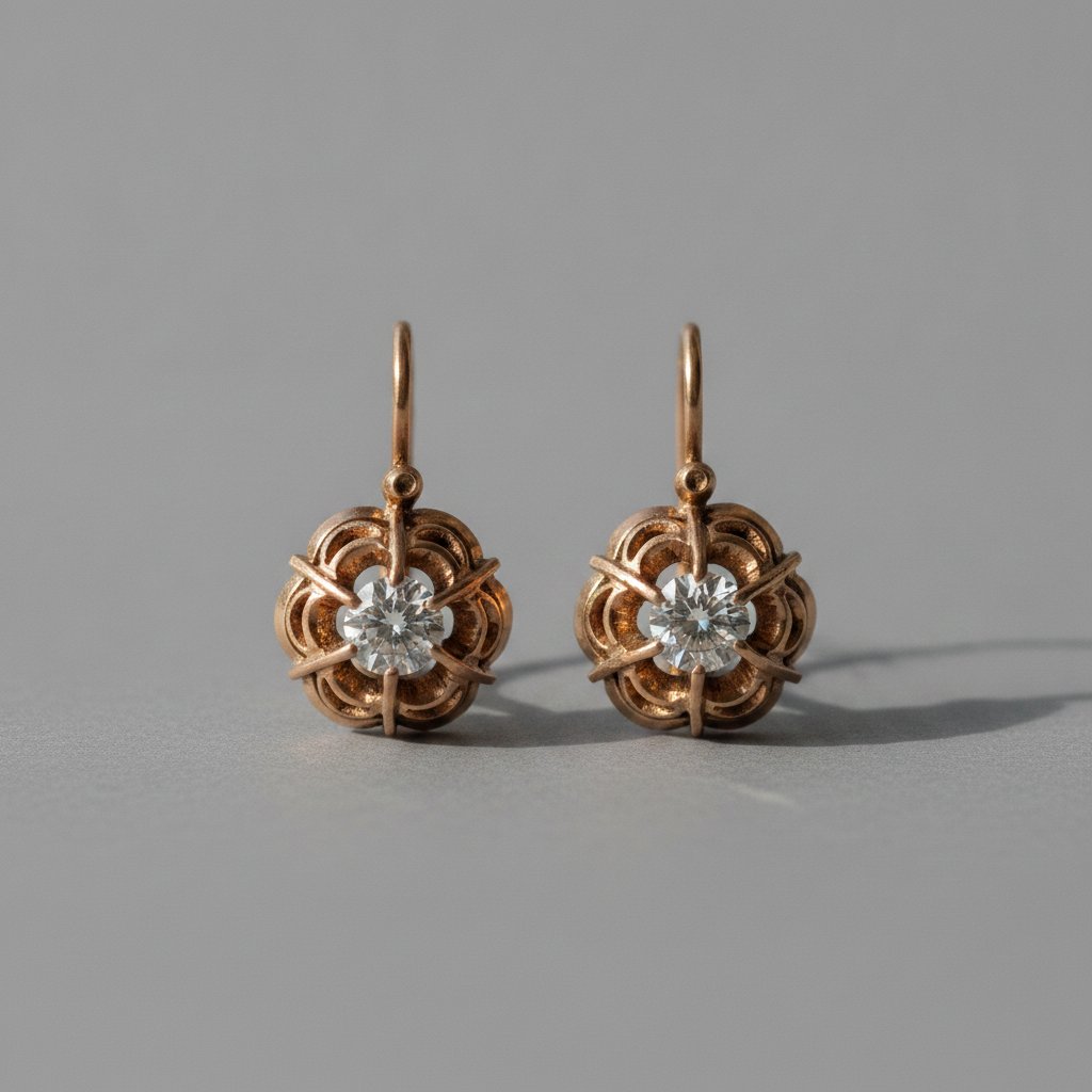 Ambre Gold Earrings