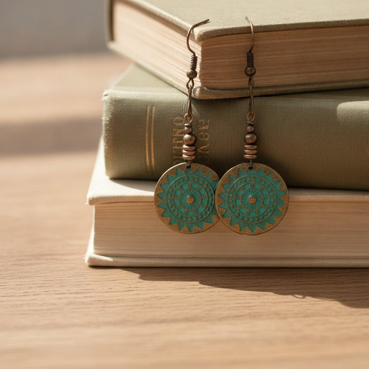 Ambre Vintage Earrings