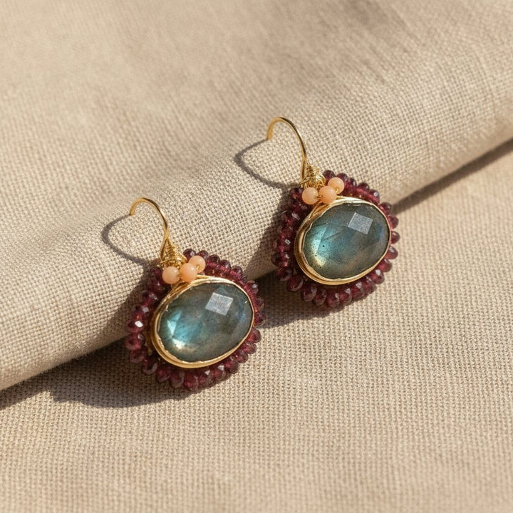 Ambre Vintage Earrings