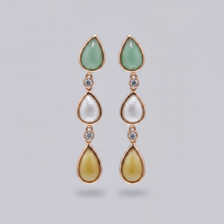 Ambre Vintage Earrings