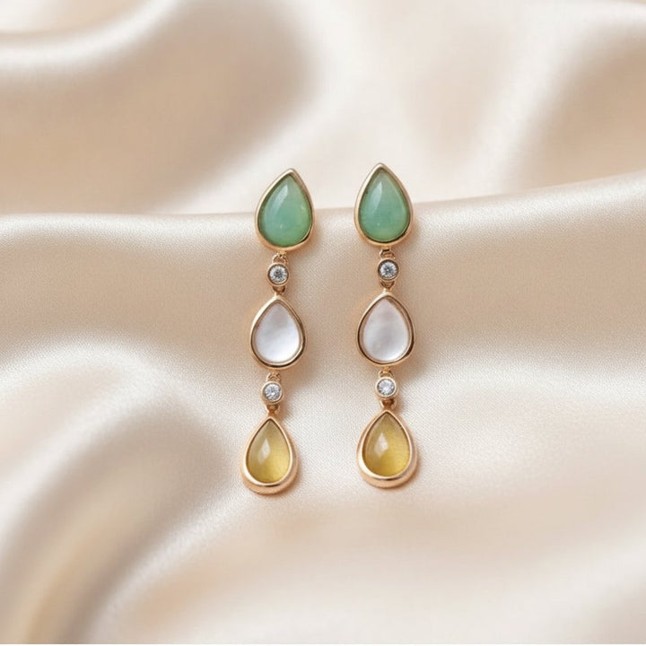 Ambre Vintage Earrings