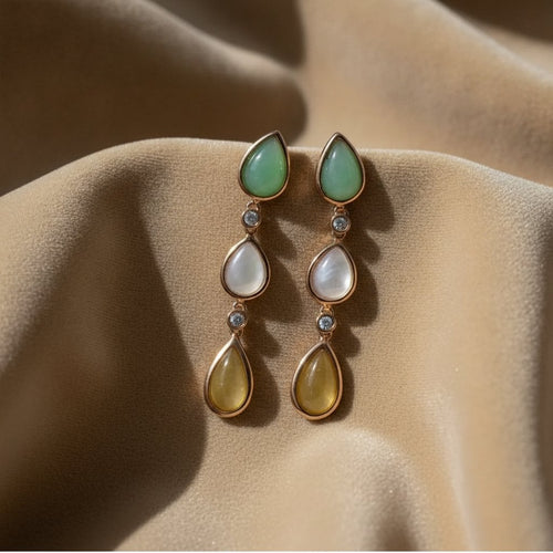 Ambre Vintage Earrings