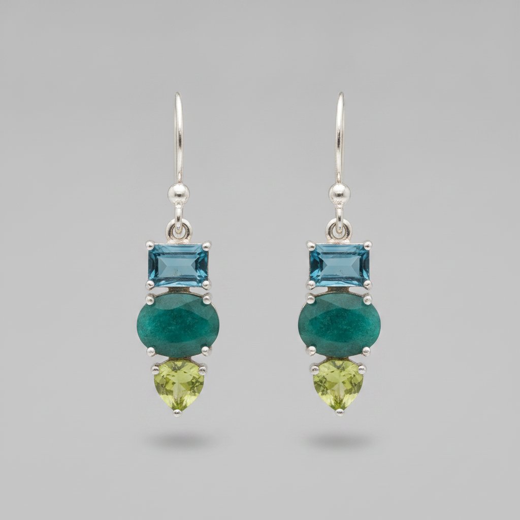 Ambre Vintage Earrings