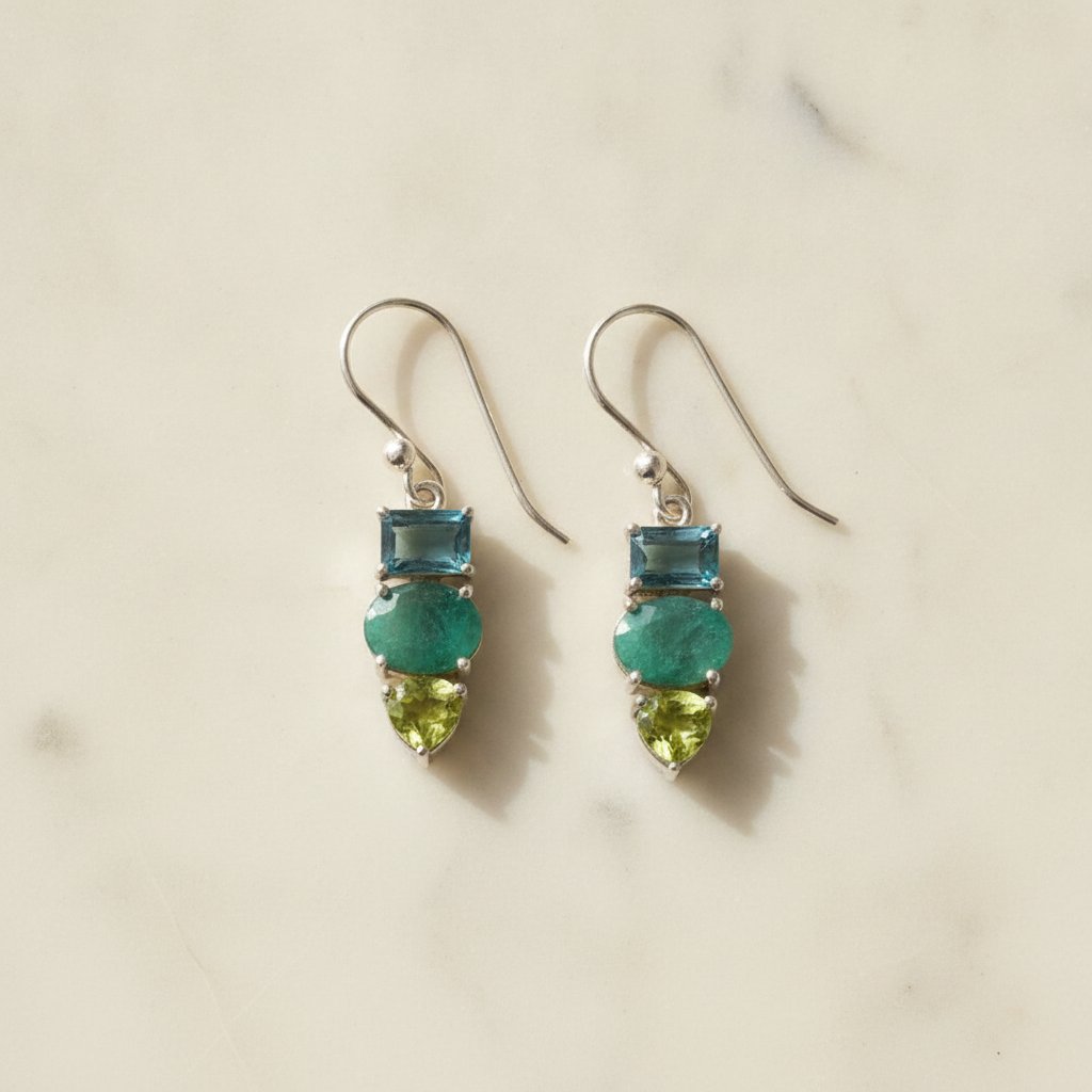 Ambre Vintage Earrings