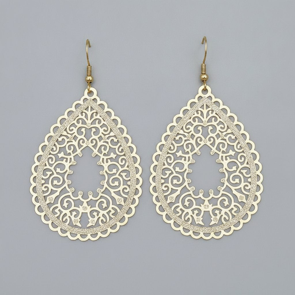 Ambre Gold Earrings