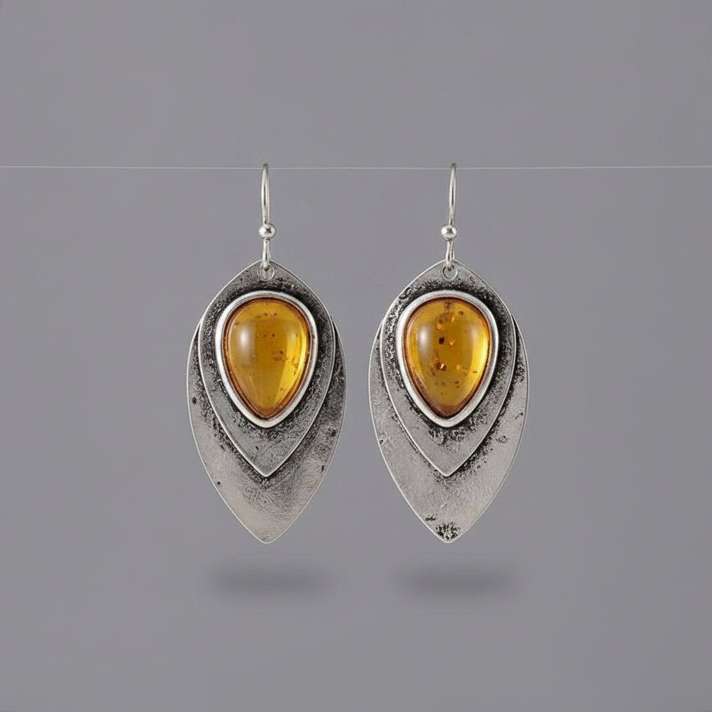 Ambre Crystal Earrings
