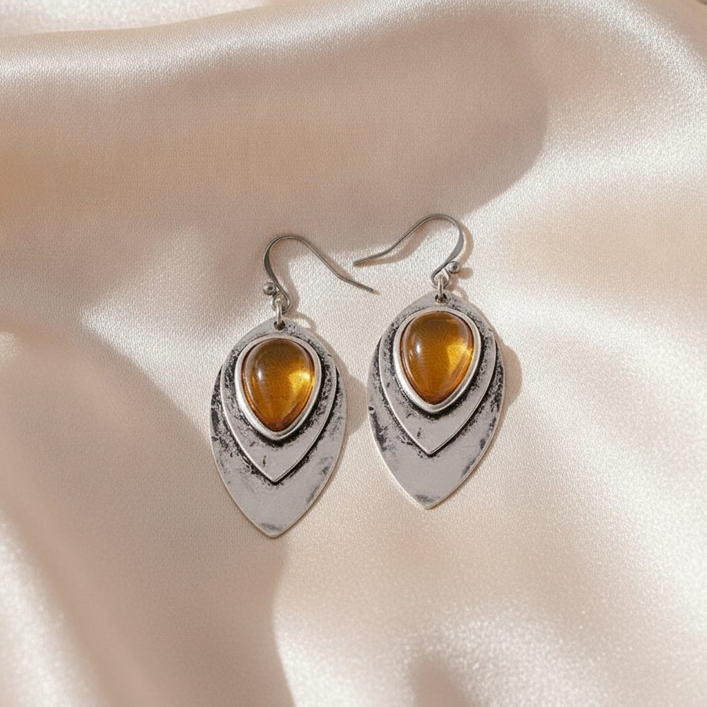Ambre Crystal Earrings