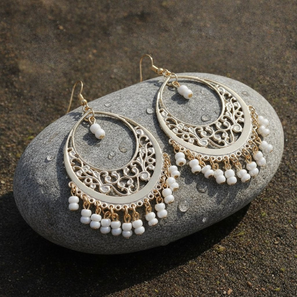 Ambre Vintage Earrings