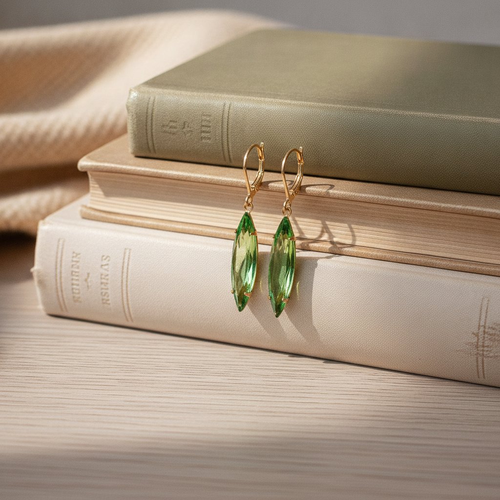 Ambre Vintage Earrings