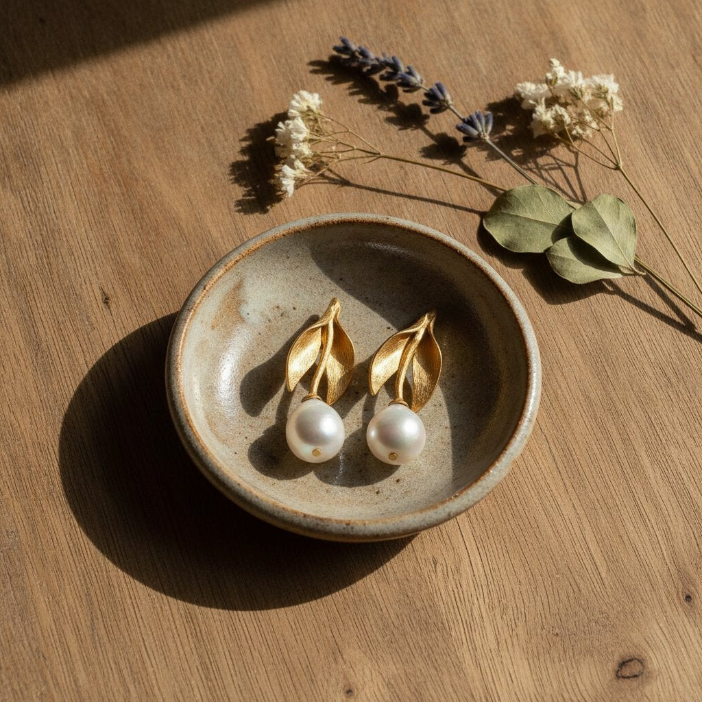 Ambre Pearl Earrings