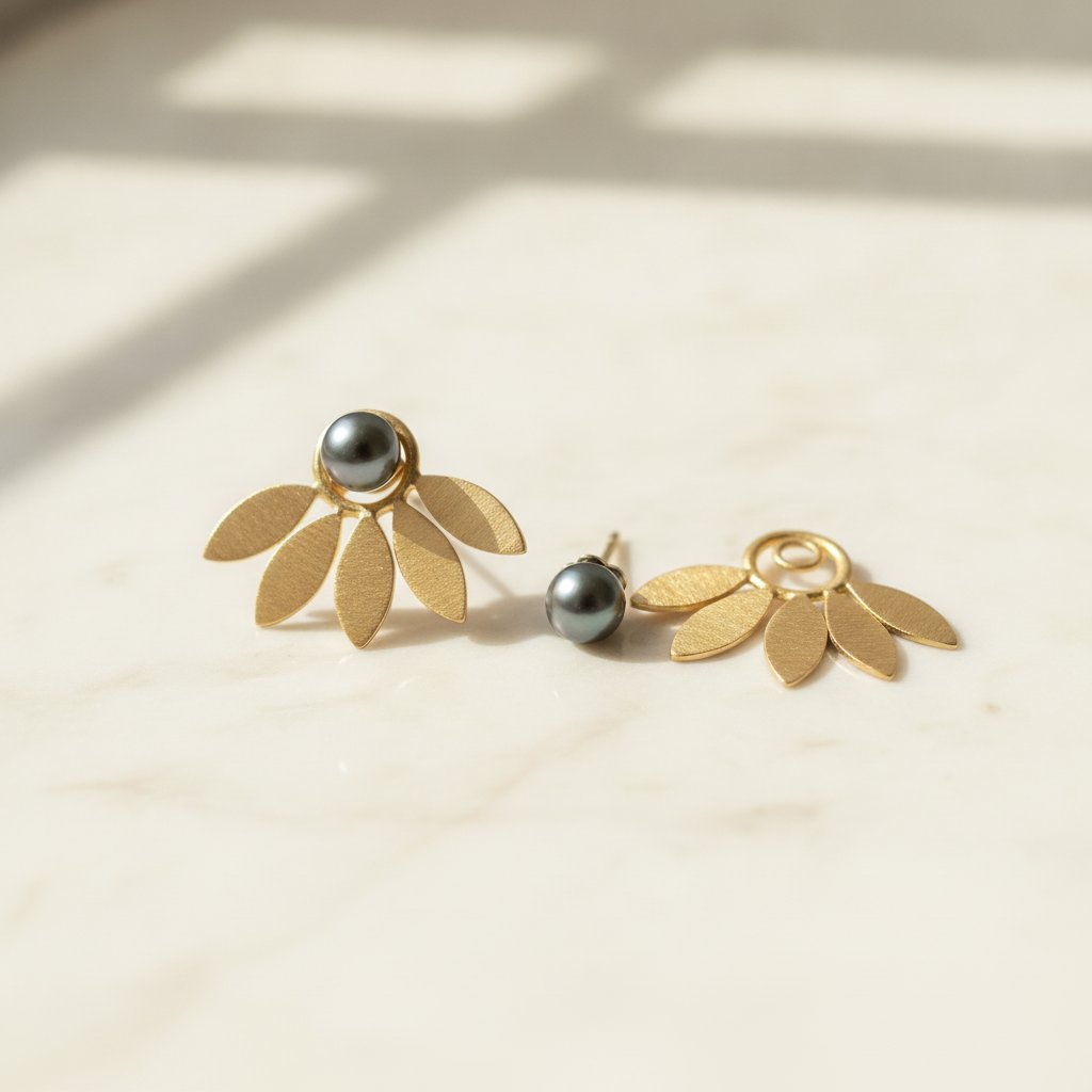 Ambre Pearl Earrings