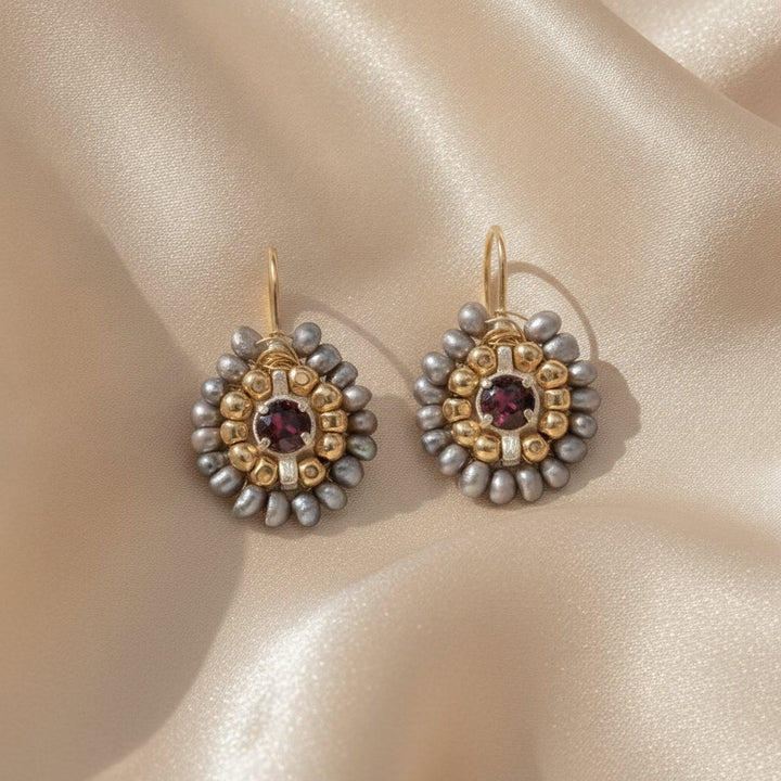 Ambre Gold Earrings
