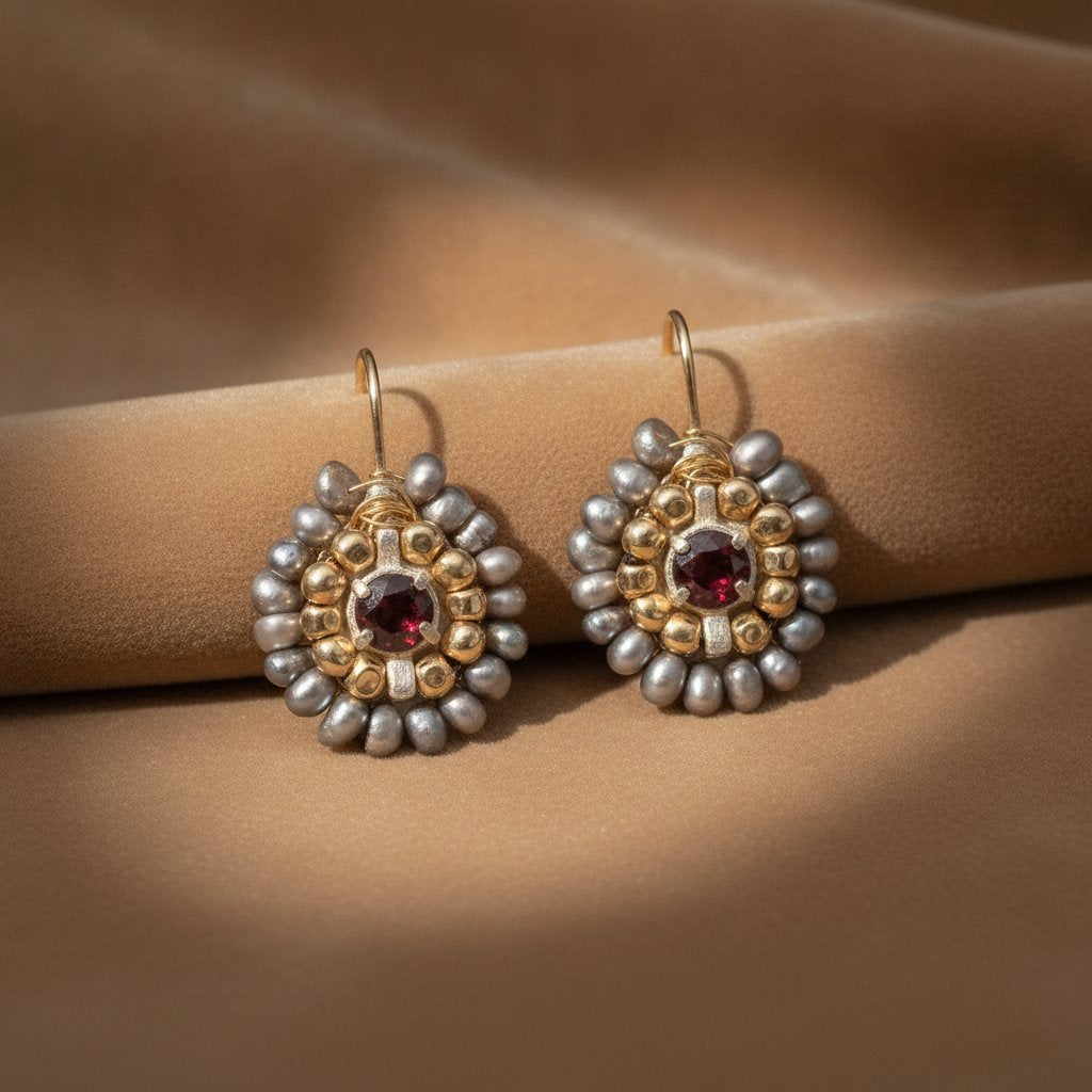 Ambre Gold Earrings