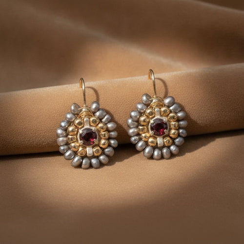 Ambre Gold Earrings