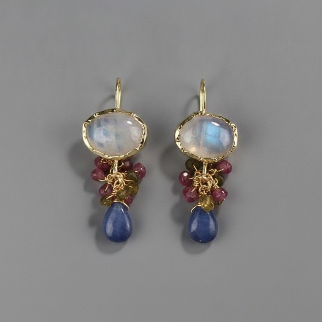 Ambre Gold Earrings