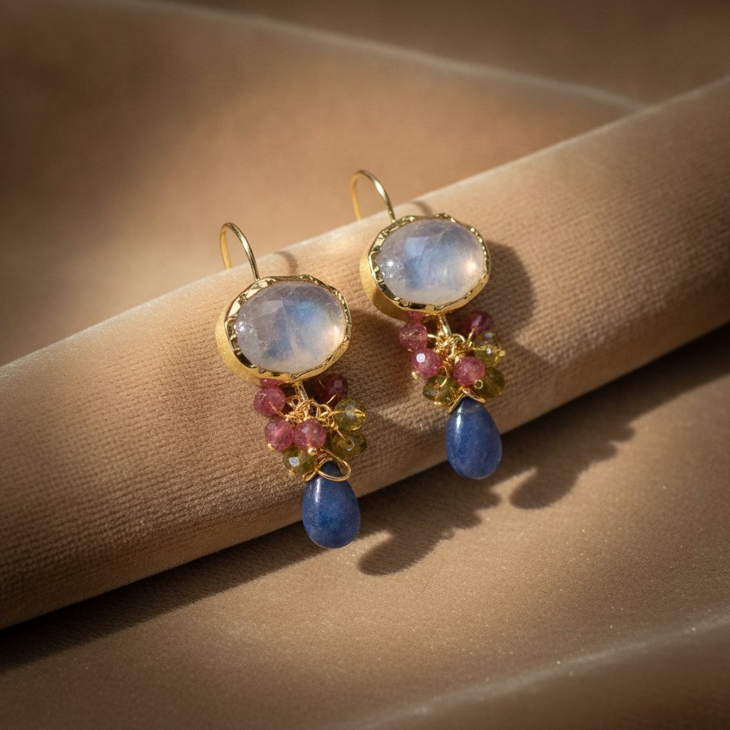 Ambre Gold Earrings