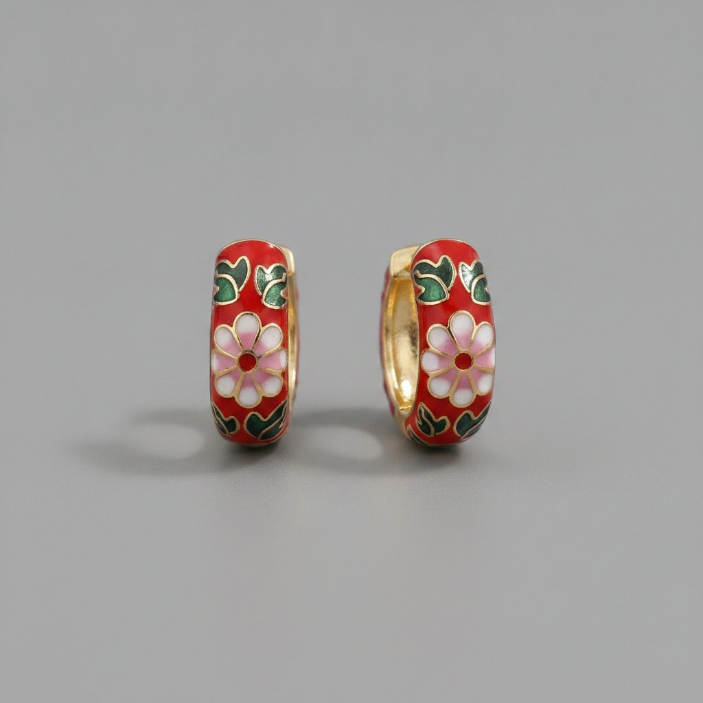 Ambre Vintage Earrings