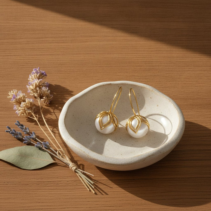 Ambre Pearl Earrings