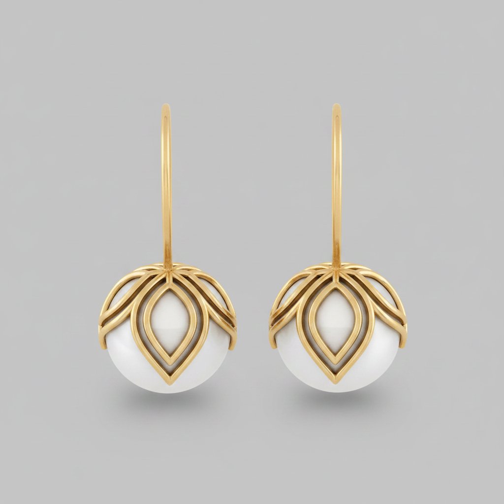 Ambre Pearl Earrings