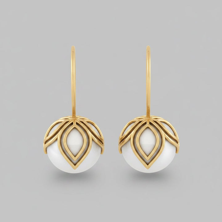 Ambre Pearl Earrings