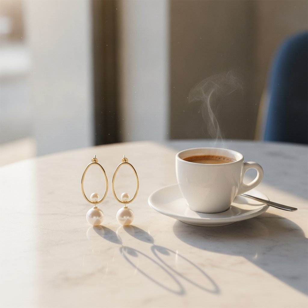 Ambre Pearl Earrings