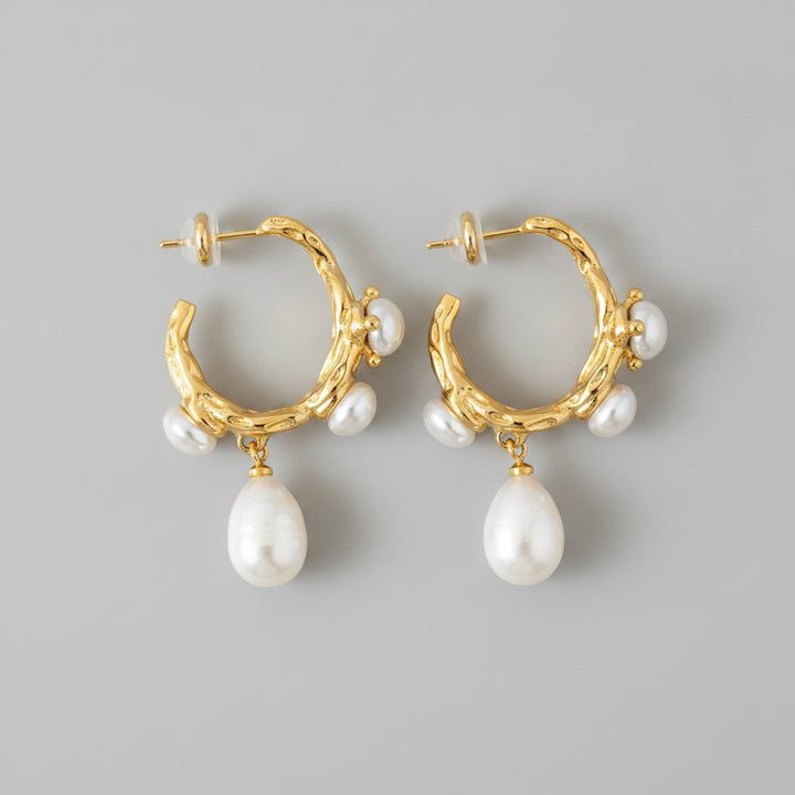 Ambre Pearl Earrings