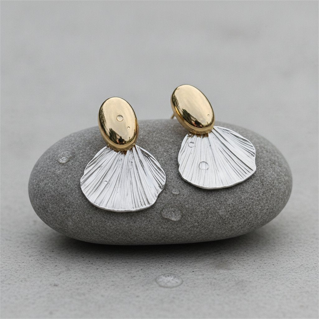 Ambre Gold Earrings