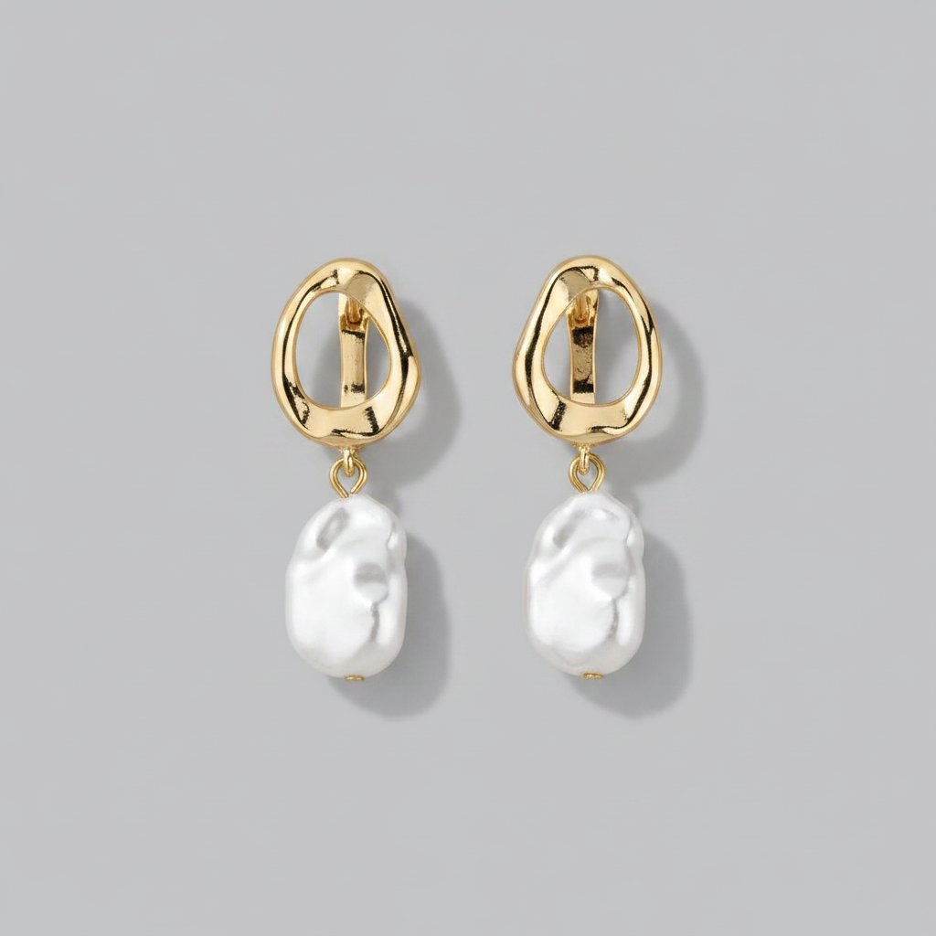 Ambre Pearl Earrings