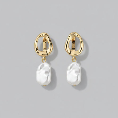 Ambre Pearl Earrings