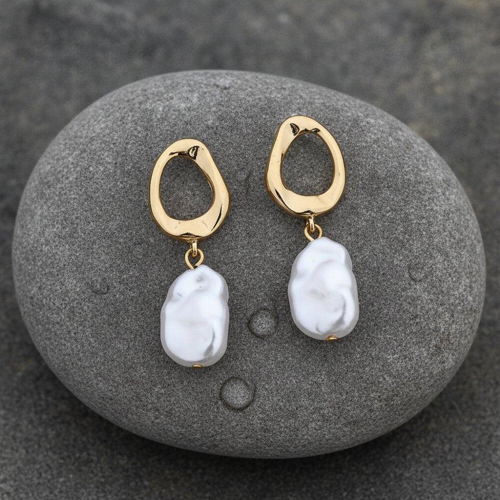 Ambre Pearl Earrings