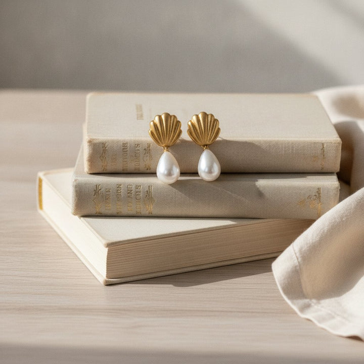 Ambre Pearl Earrings