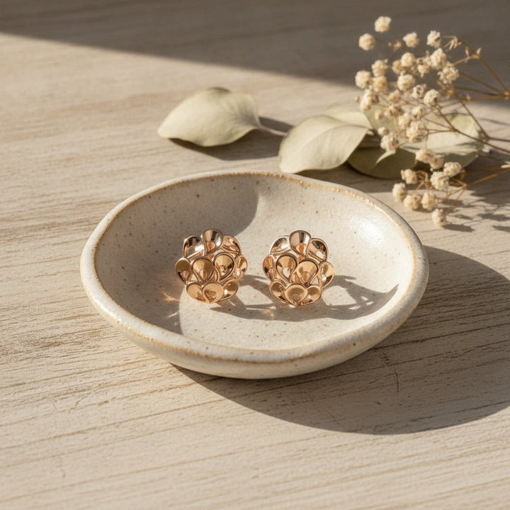 Ambre Gold Earrings