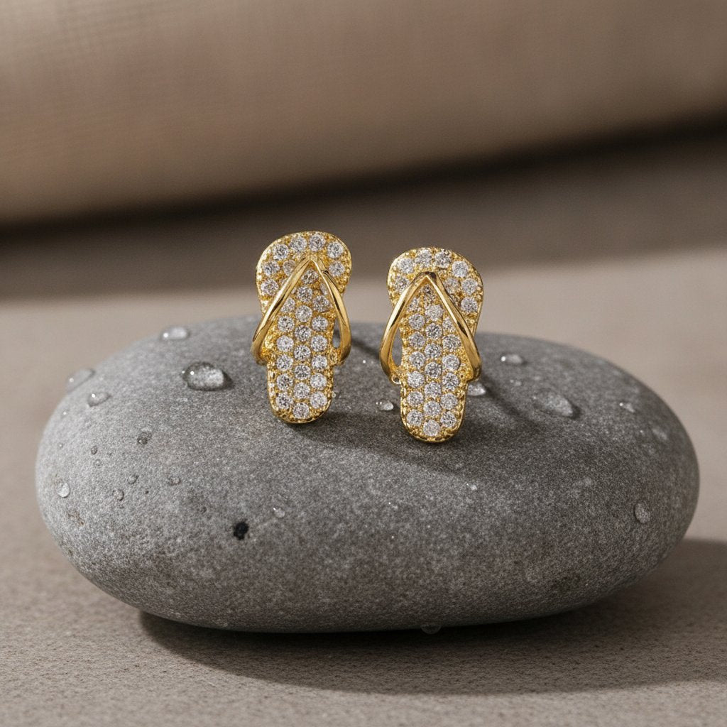 Ambre Gold Earrings