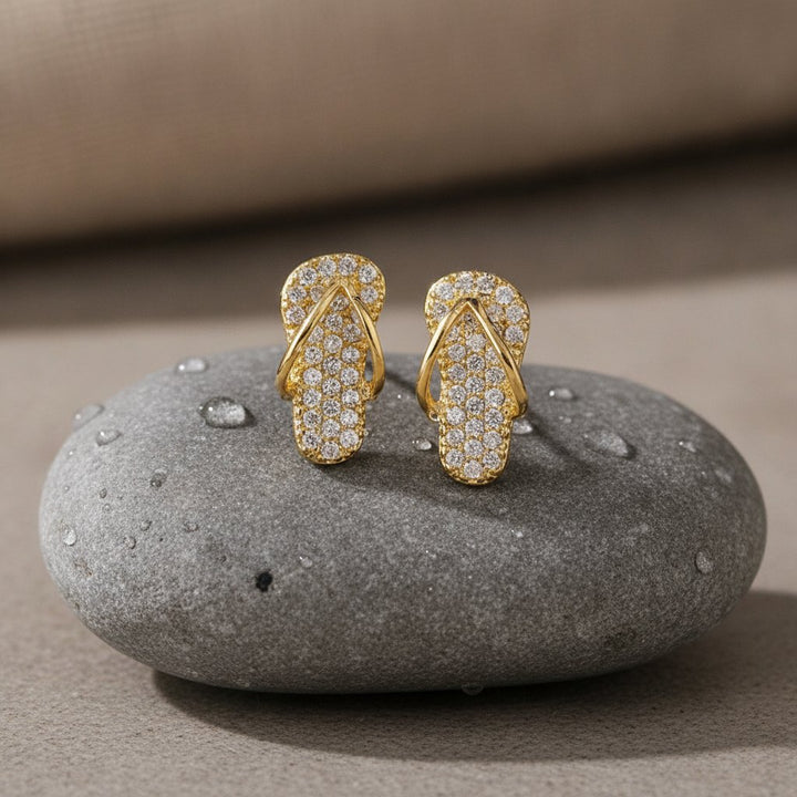 Ambre Gold Earrings