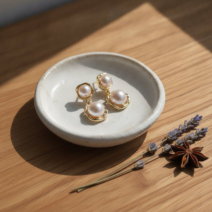 Ambre Pearl Earrings