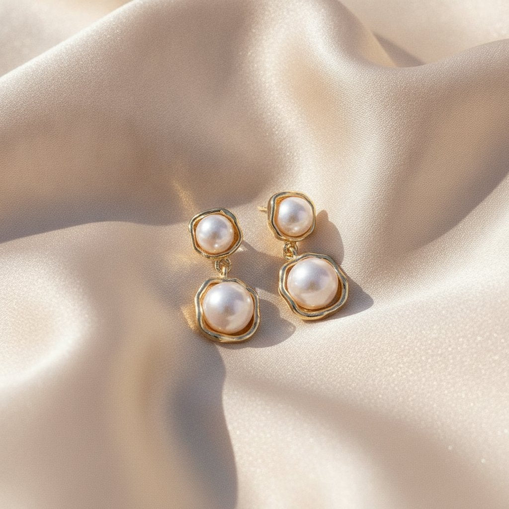 Ambre Pearl Earrings
