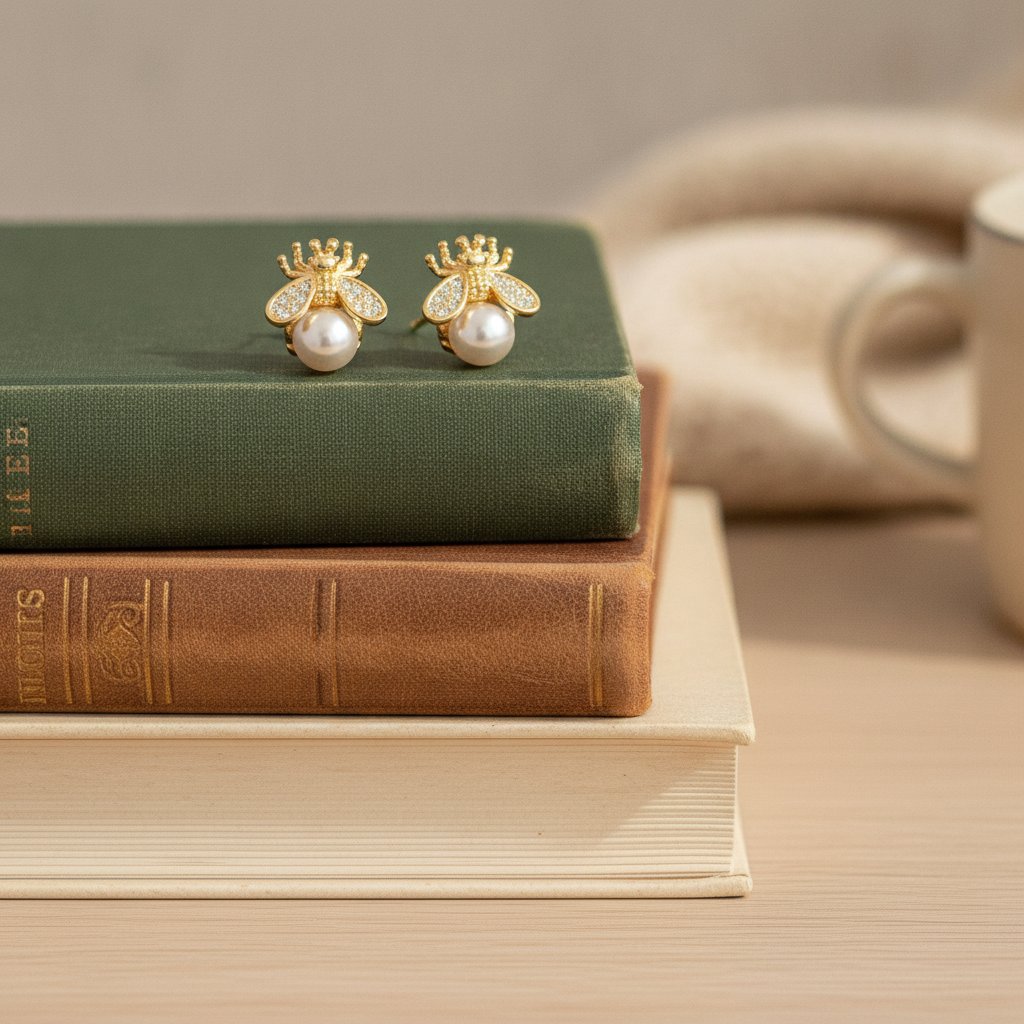 Ambre Pearl Earrings