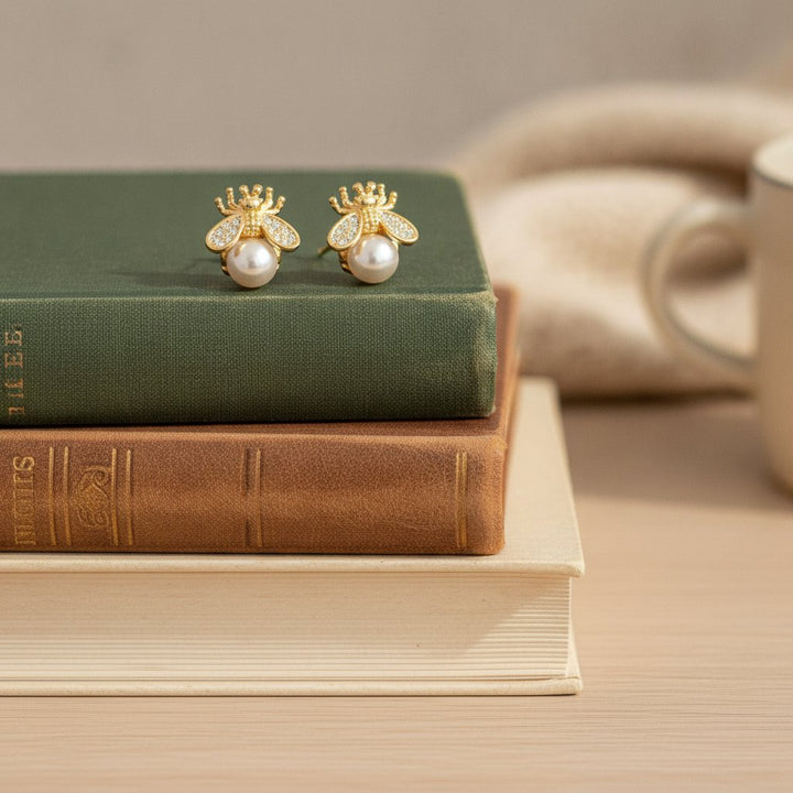 Ambre Pearl Earrings