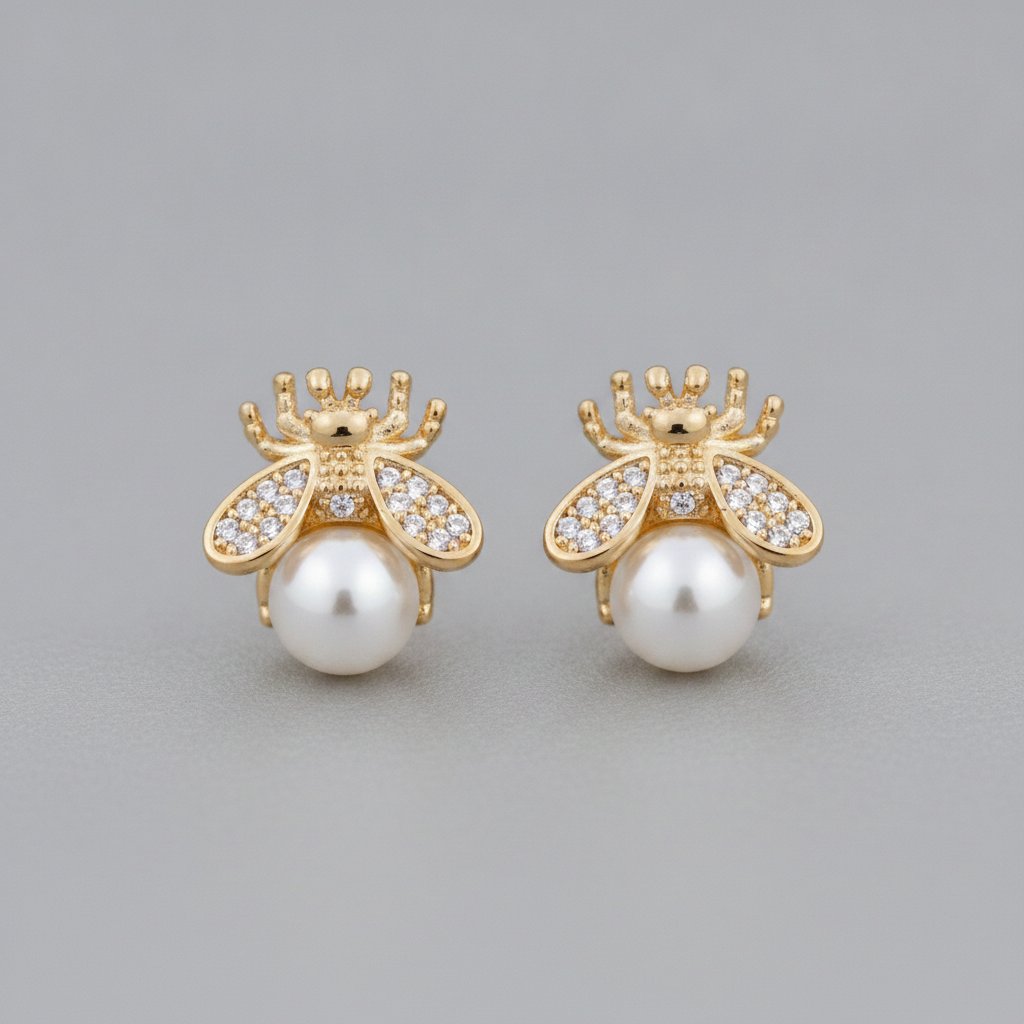 Ambre Pearl Earrings
