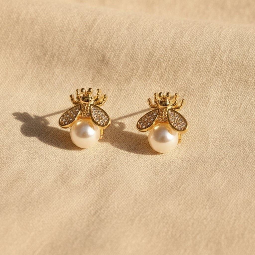 Ambre Pearl Earrings