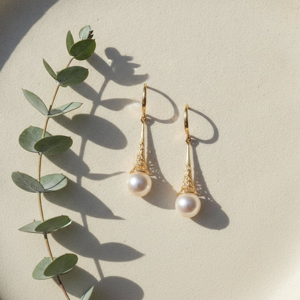 Ambre Pearl Earrings