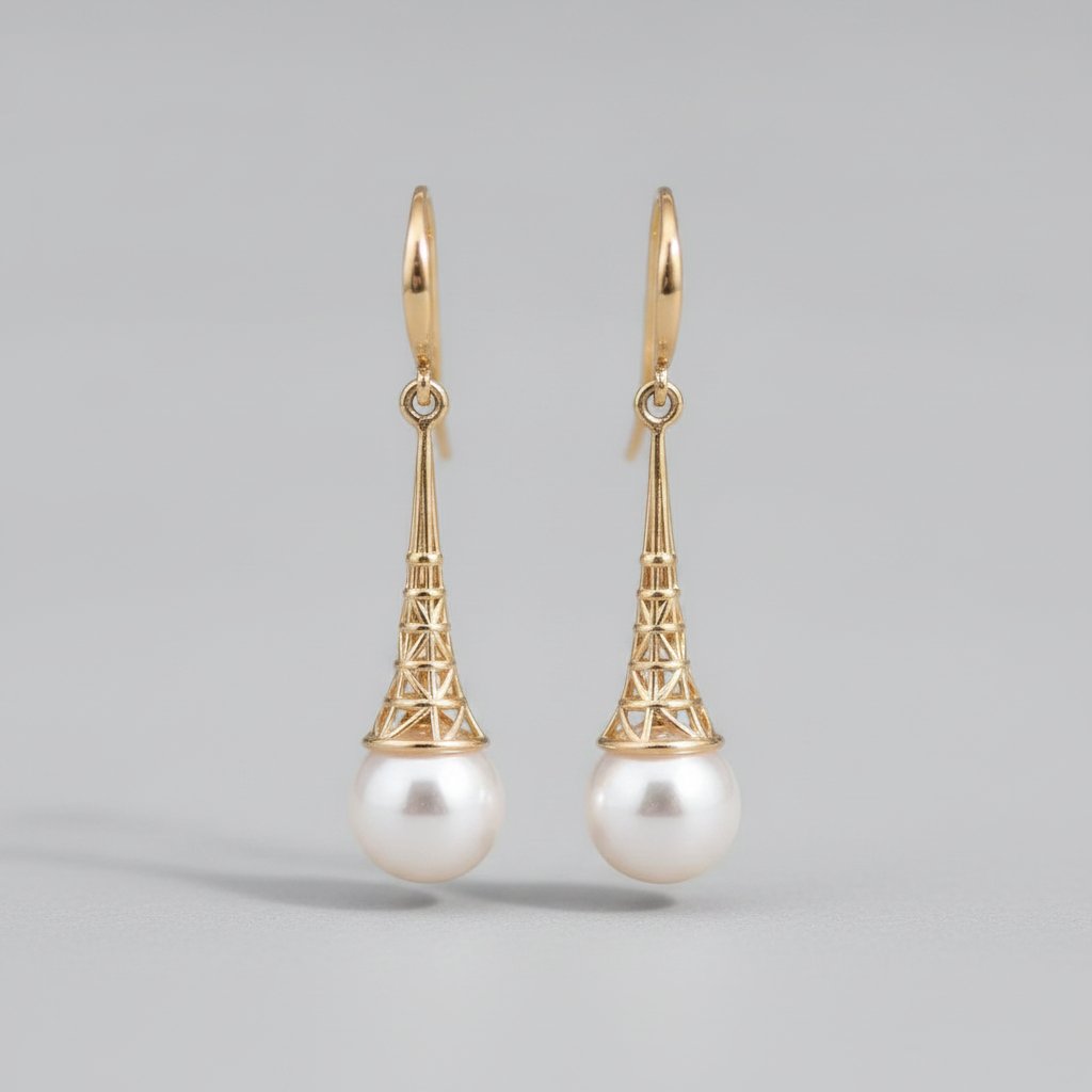 Ambre Pearl Earrings